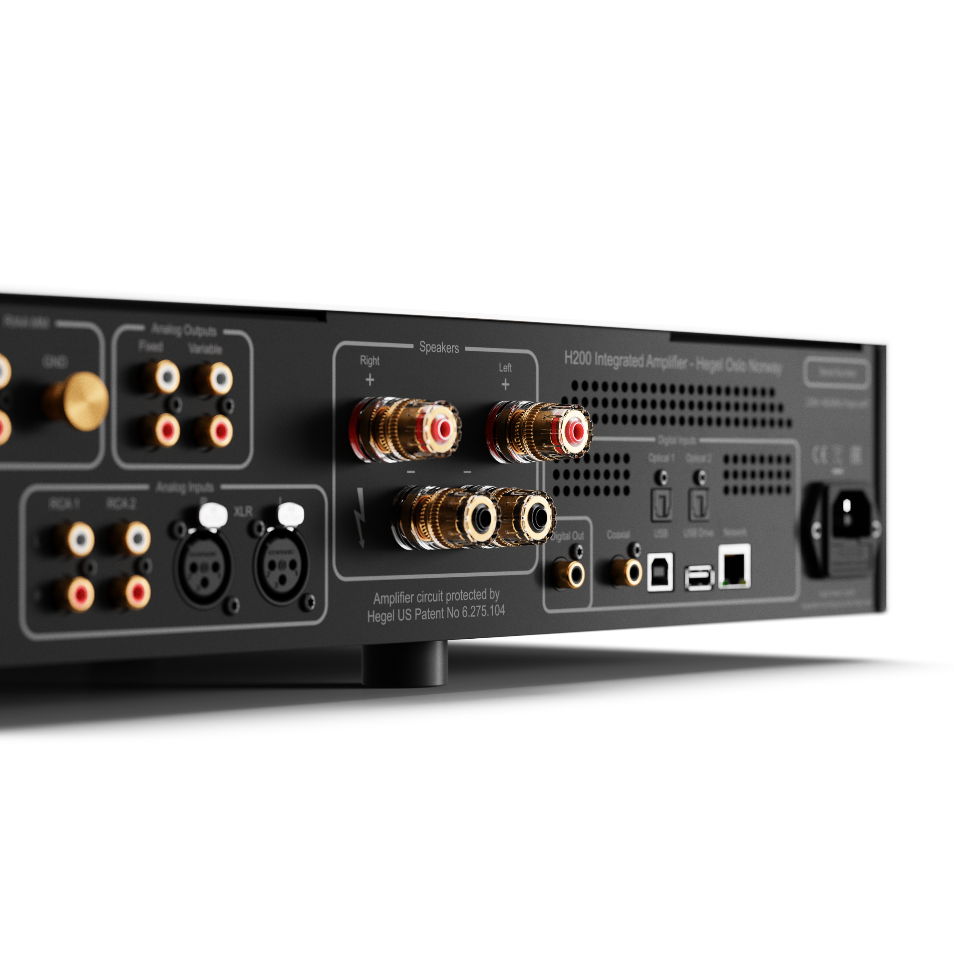 H200 Streaming Amplifier - Black