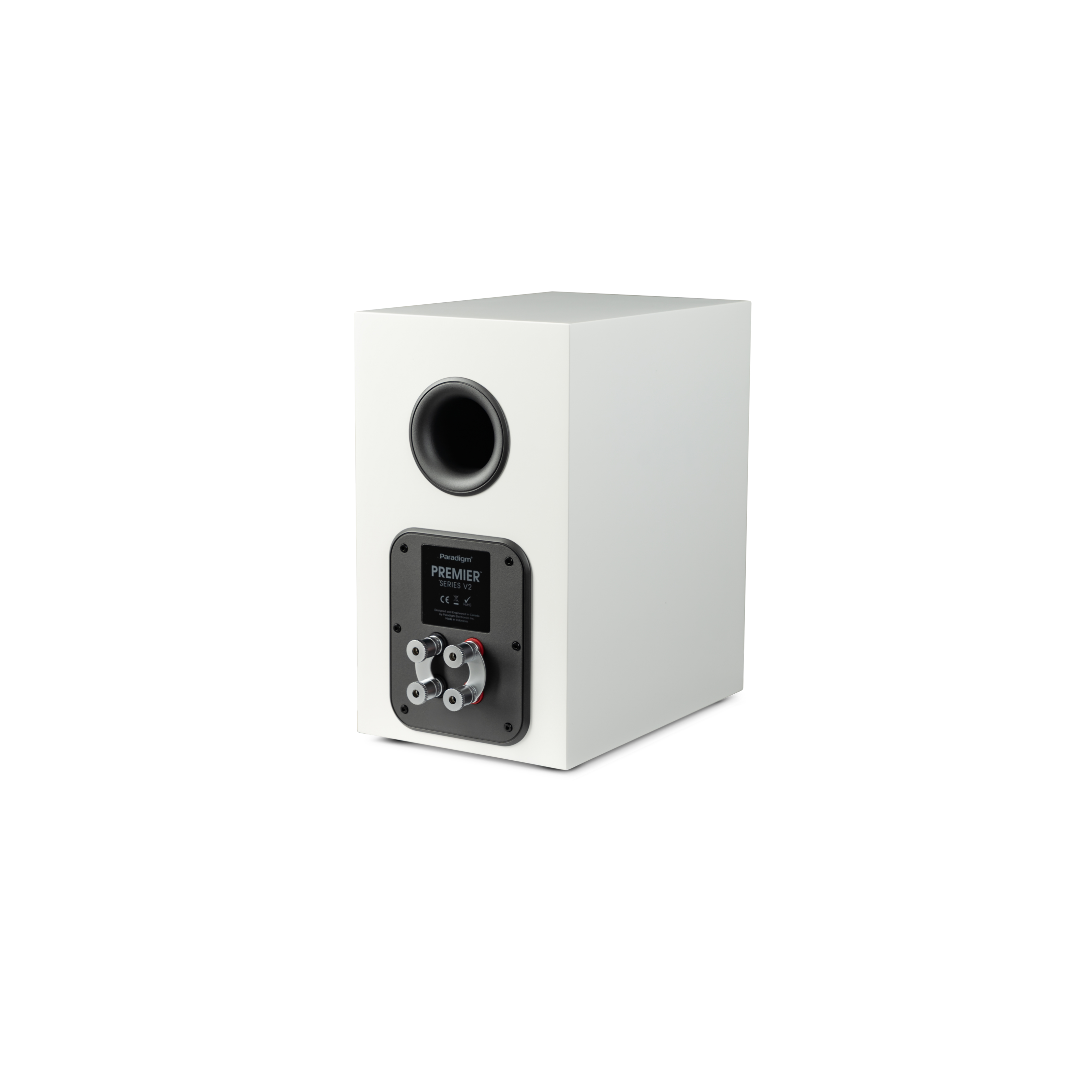 Premier 120B v2 Bookshelf Speaker - Satin White