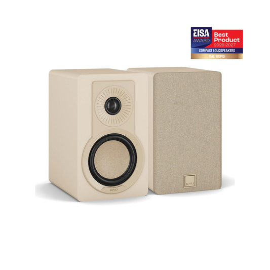 Kupid Compact Bookshelf Speaker - Caramel White