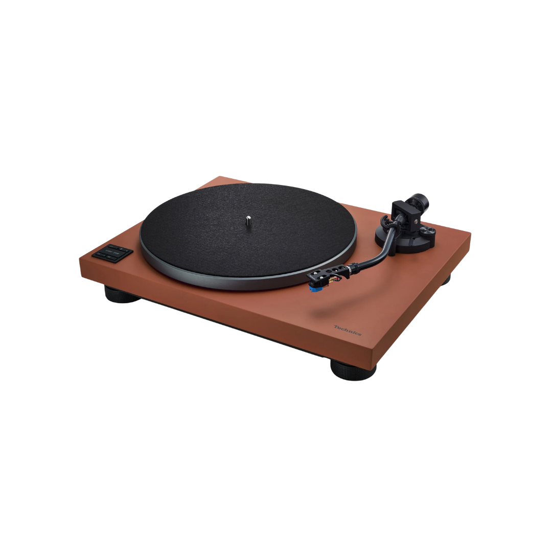 SL-40CBT Direct Drive Turntable with Bluetooth - Terracotta Brown
