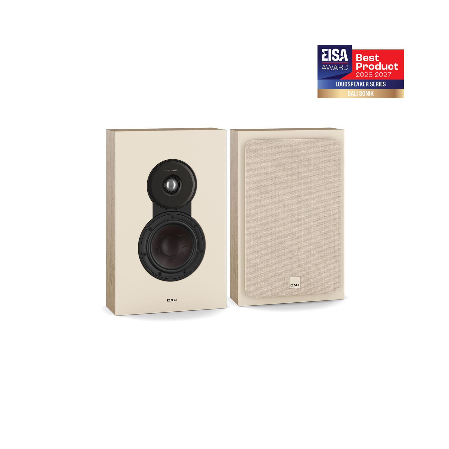 Sonik On-Wall Speaker Pair - Natural Oak