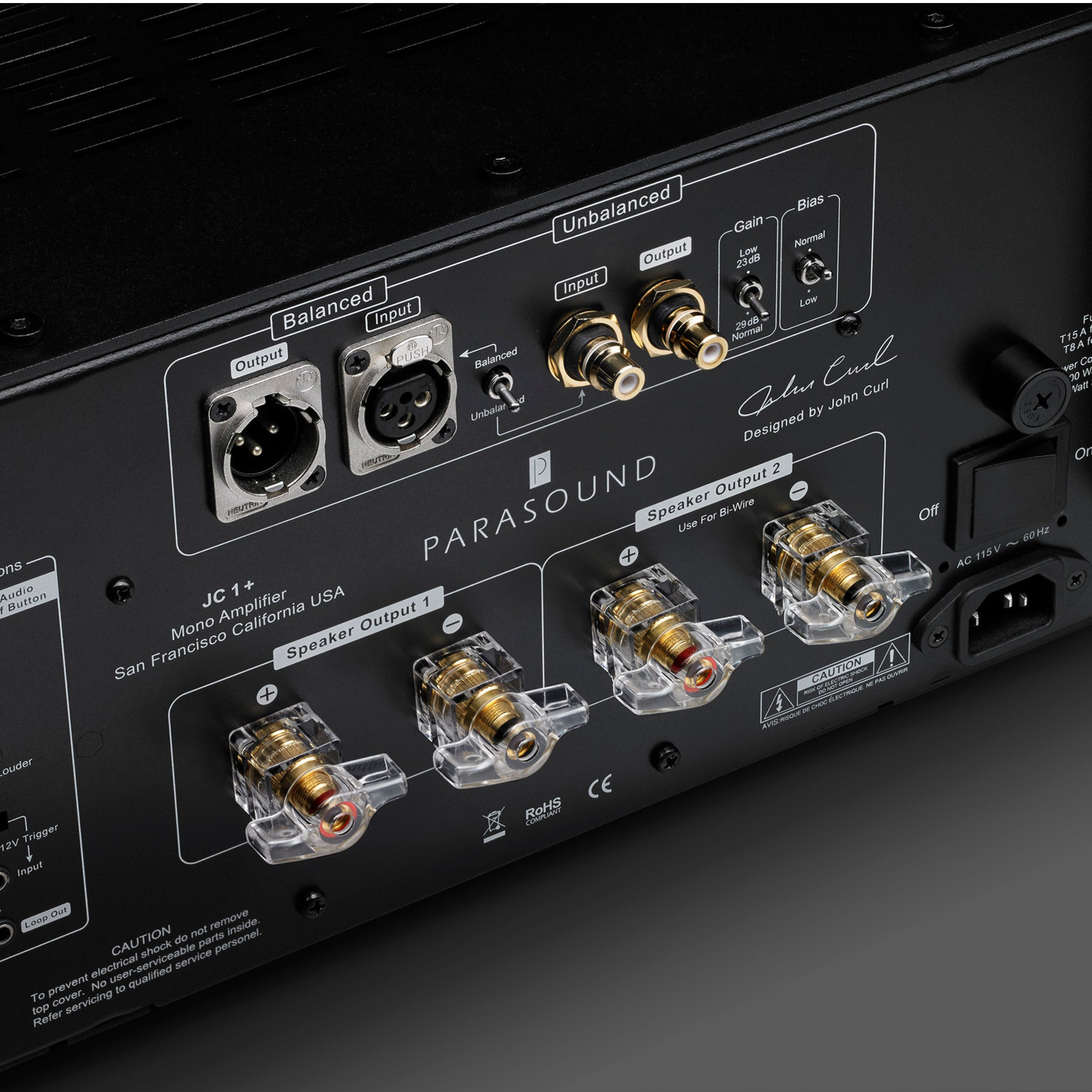 JC1+ Monoblock Amplifier - Silver