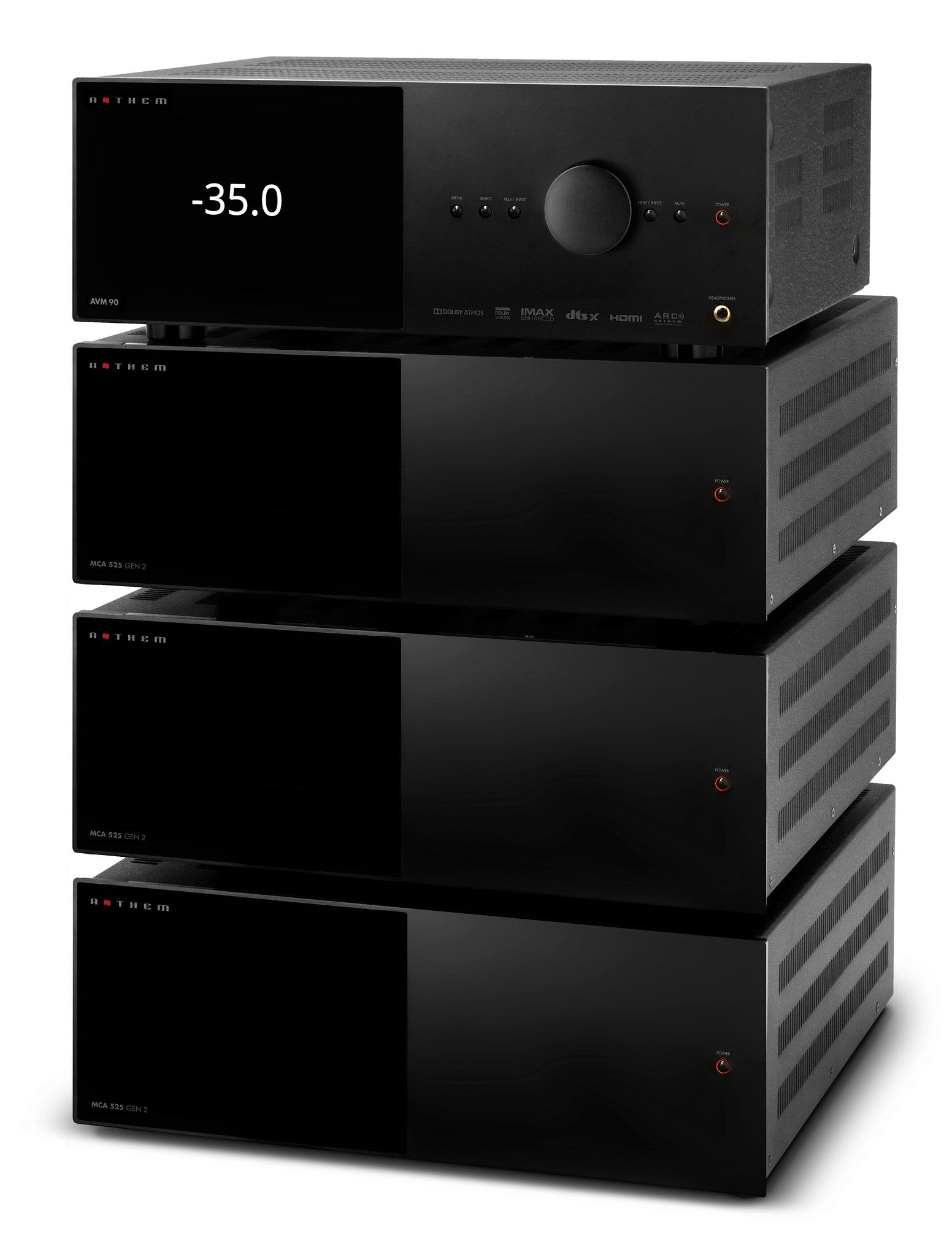 MCA 525 Gen 2: 5 Channel Power Amplifier