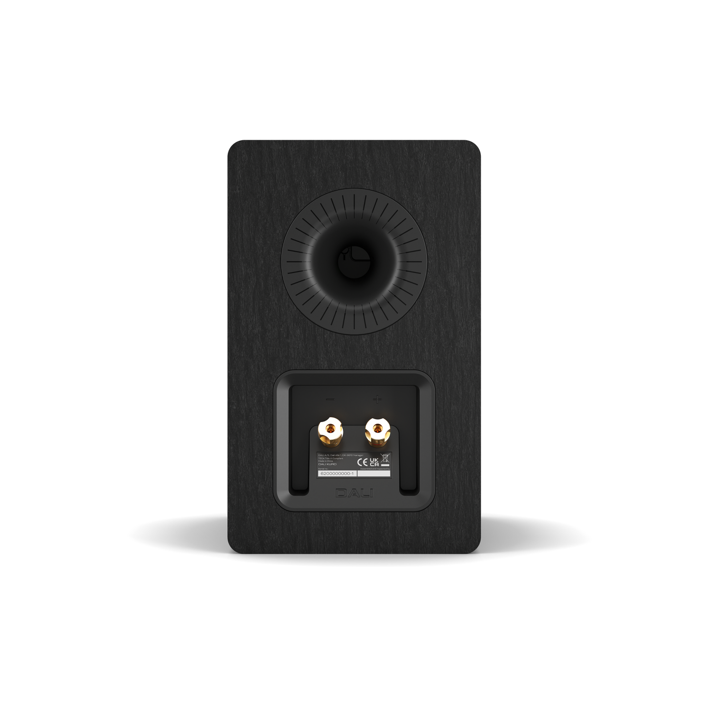 Kupid Compact Bookshelf Speaker - Black Ash