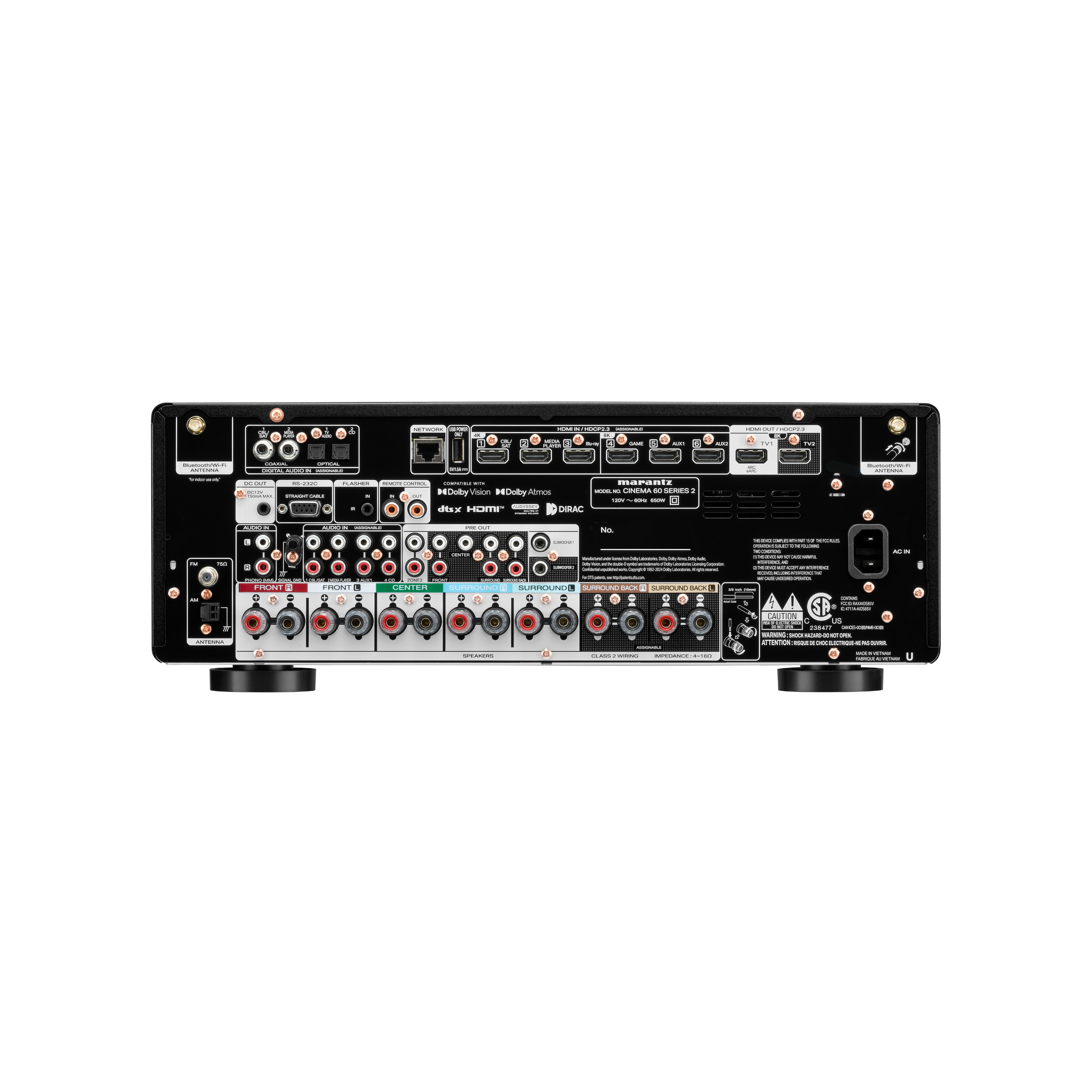 Cinema 60 Series 2 7.2-Channel AV Receiver
