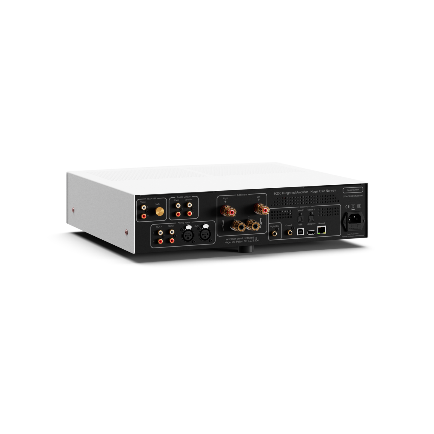 H200 Streaming Amplifier - White
