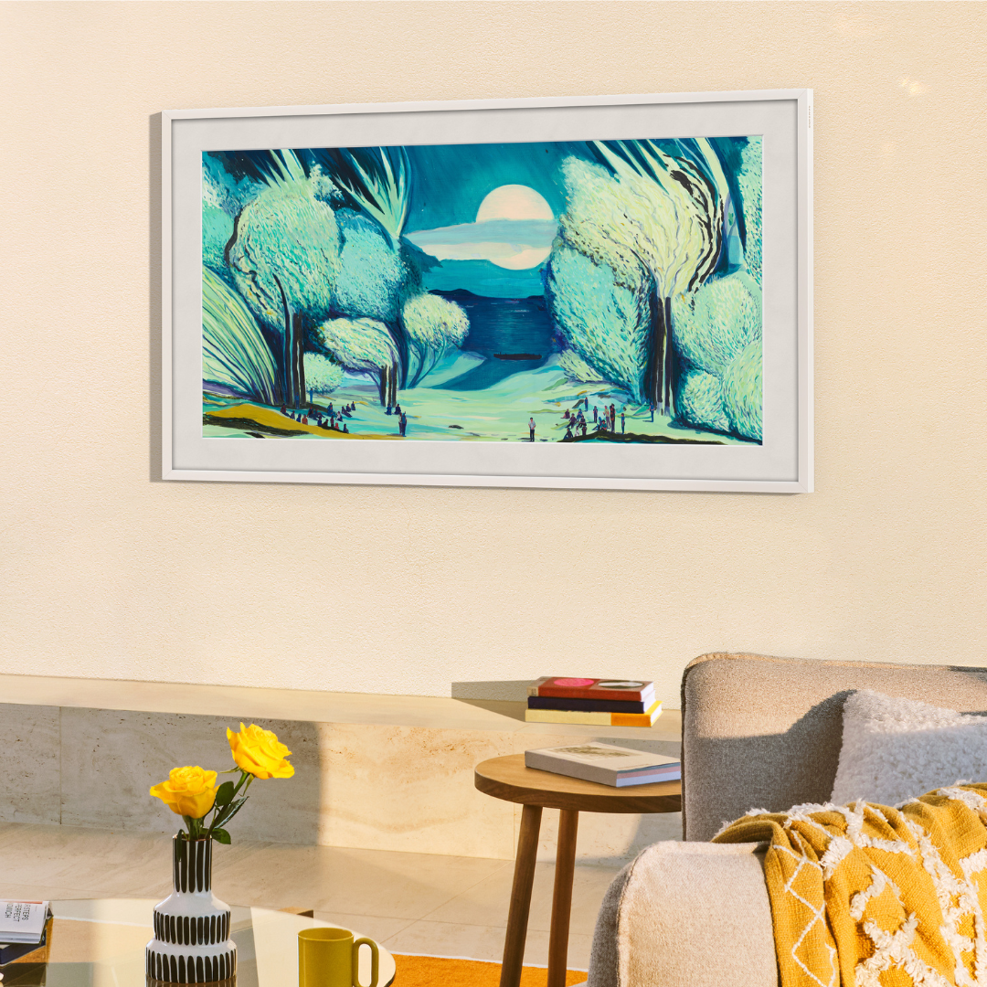 55 Inch Class The Frame LS03FA QLED 4K Art Mode Samsung Vision AI Smart TV (2025) QN55LS03FAFXZC