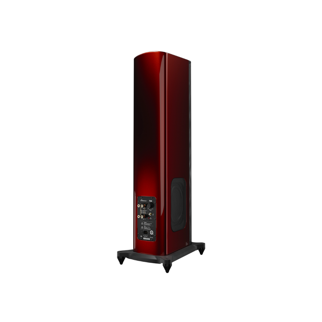 T44 Hybrid Floorstanding Loudspeaker Pair - Santa Barbara Red