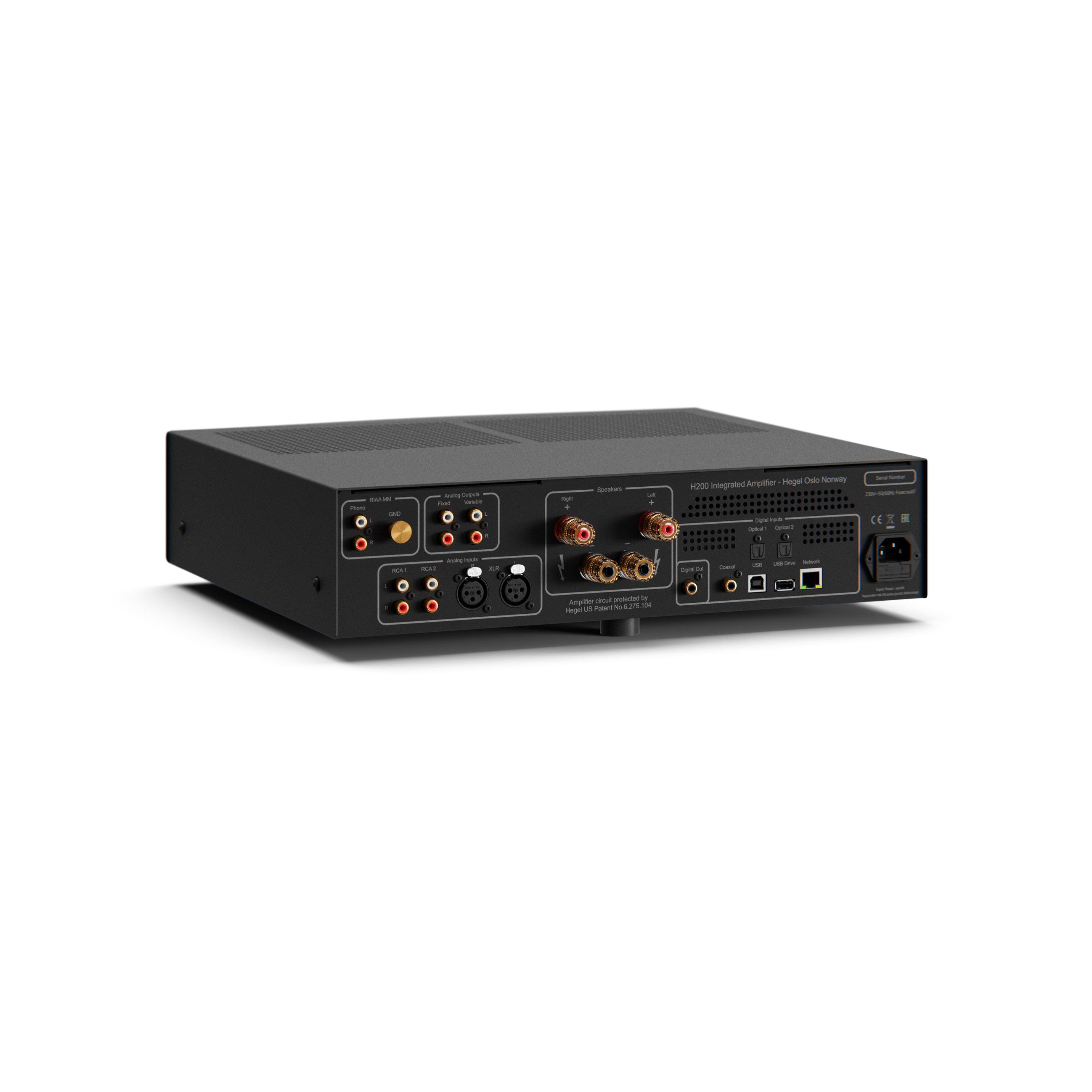 H200 Streaming Amplifier - Black