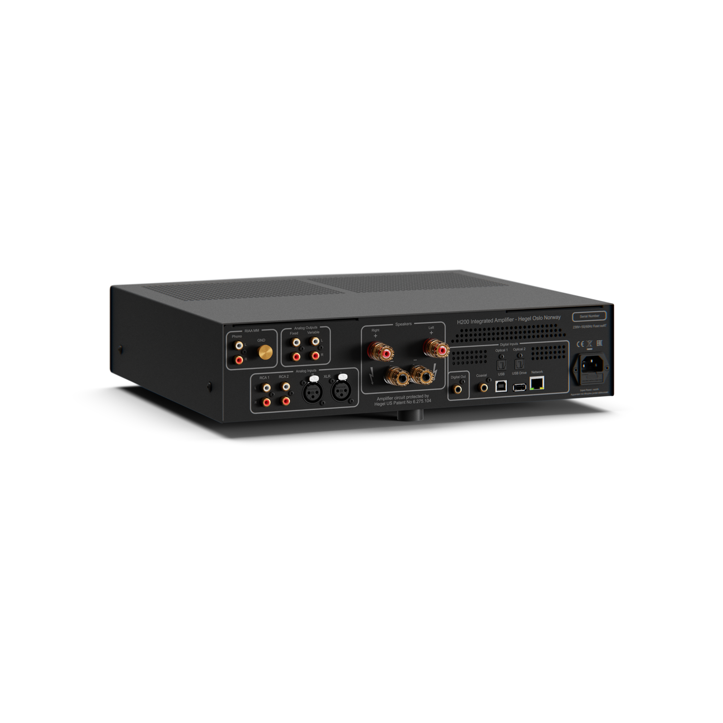 H200 Streaming Amplifier - Black