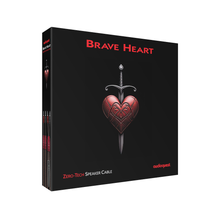 Brave Heart Full-Range Speaker Cable ( 15 ft pair ) w/Multi-Spades