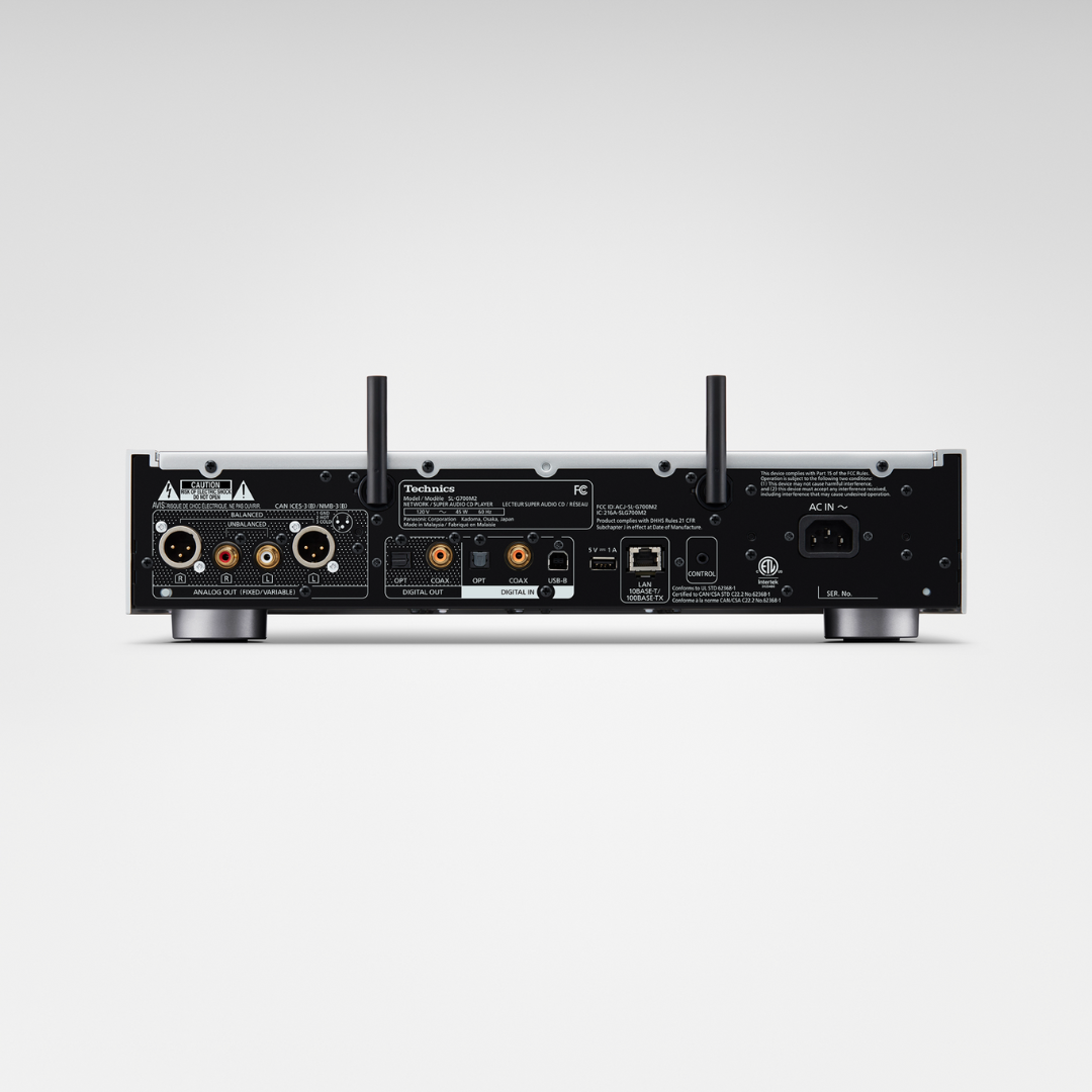 SL-G700M2 Grand Class Super Audio CD Player - Silver