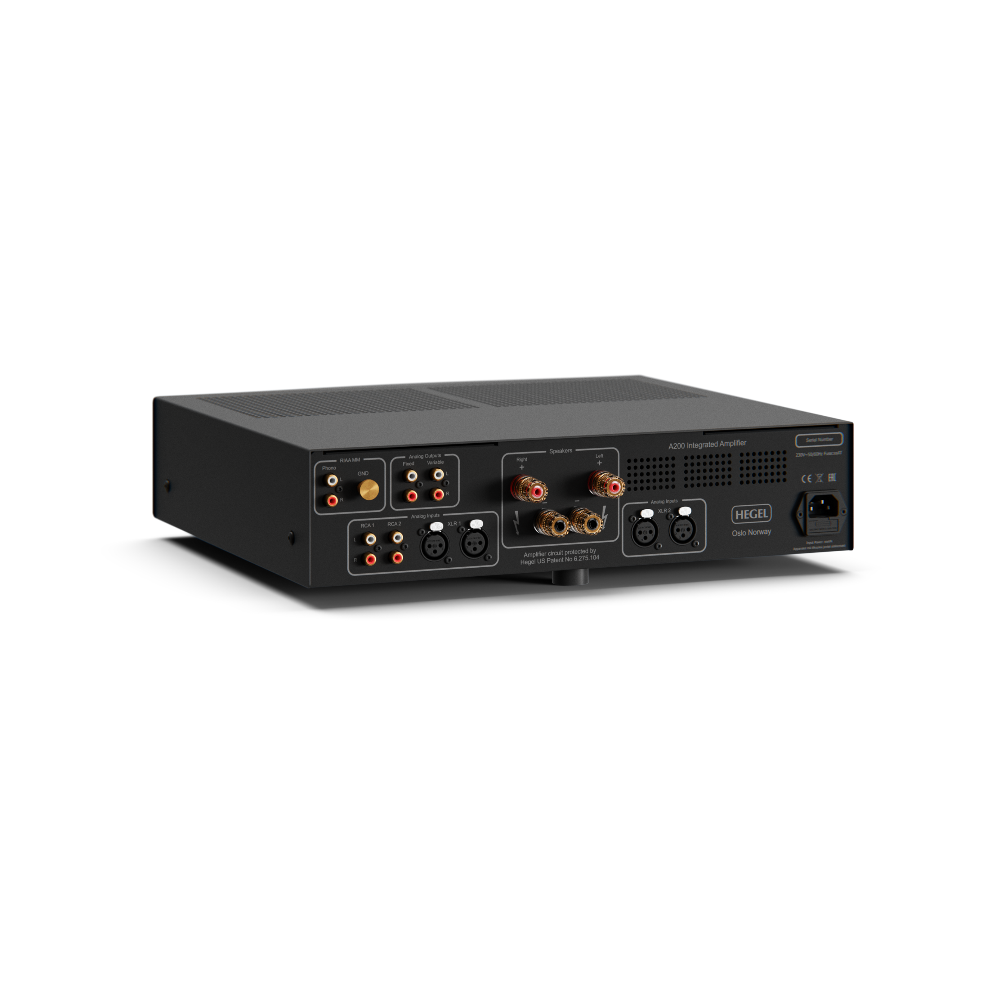 A200 Integrated Amplifier - Black