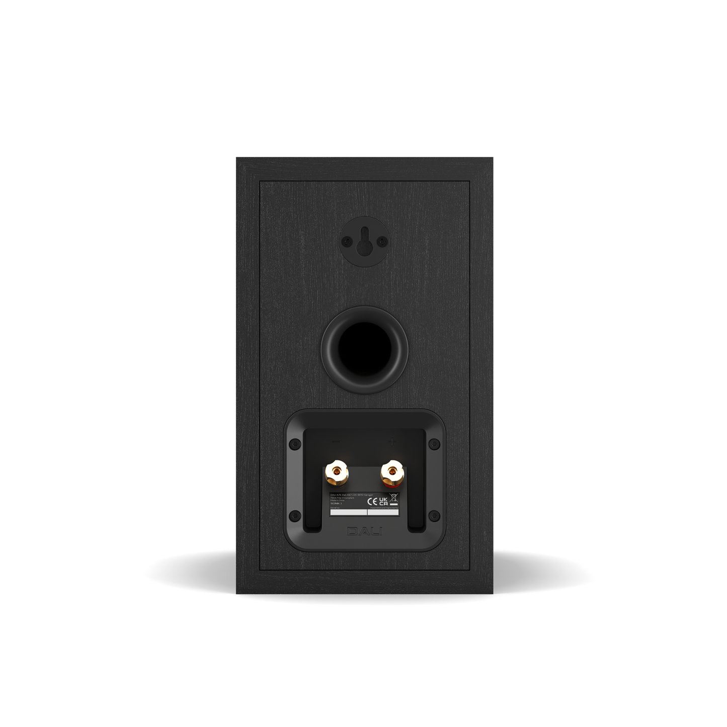 Sonik 1 Bookshelf Speaker Pair - Black Ash