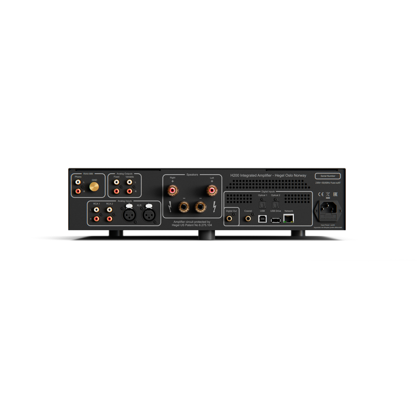 H200 Streaming Amplifier - White