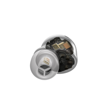 AZ100 True Wireless Earbuds with Magnetic Fluid Driver - Silver