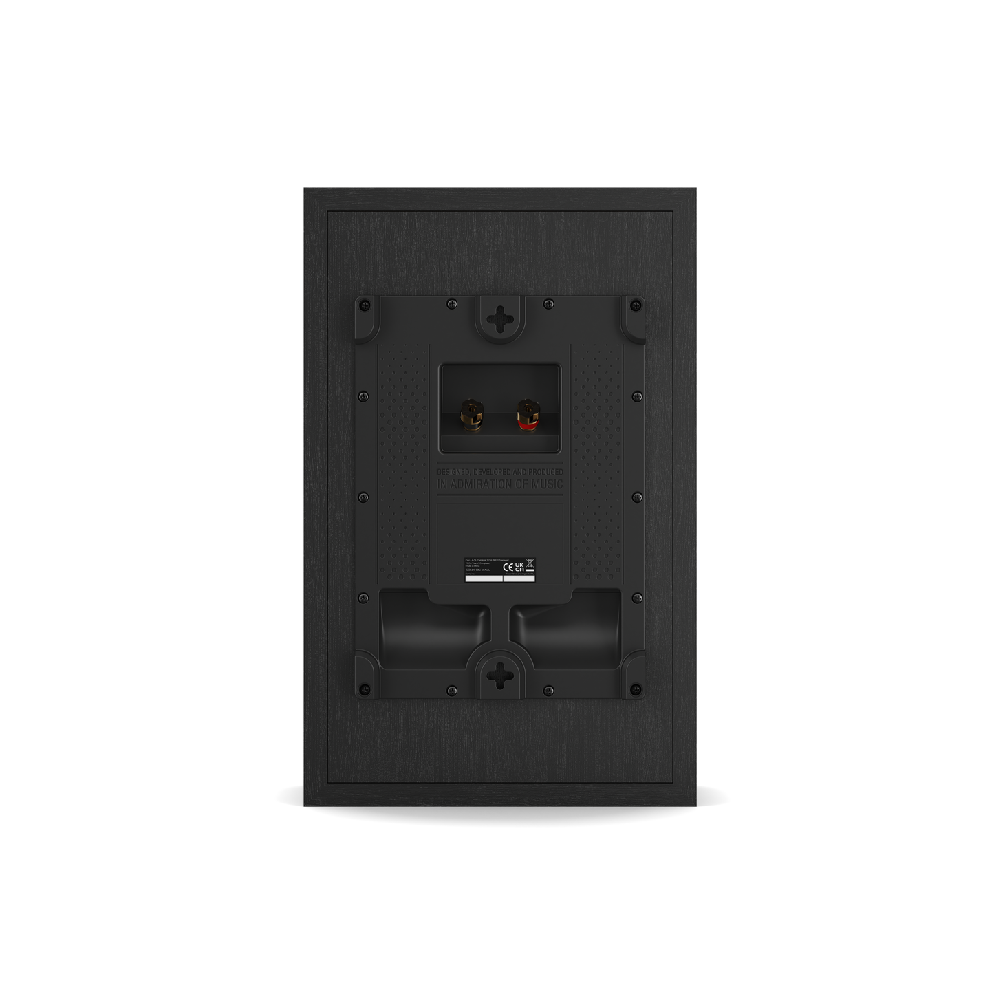 Sonik On-Wall Speaker Pair - Black Ash
