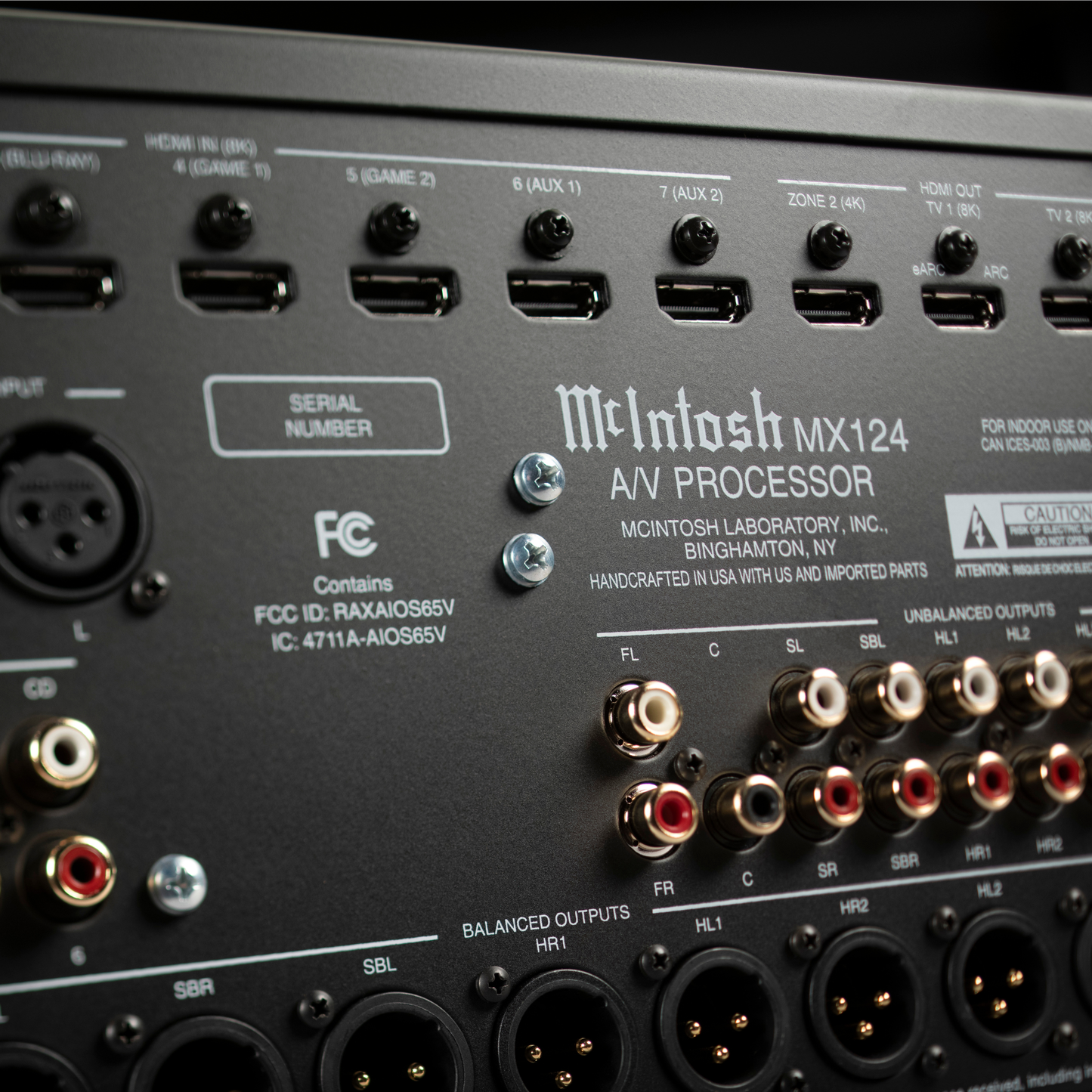 MX124 A/V Processor