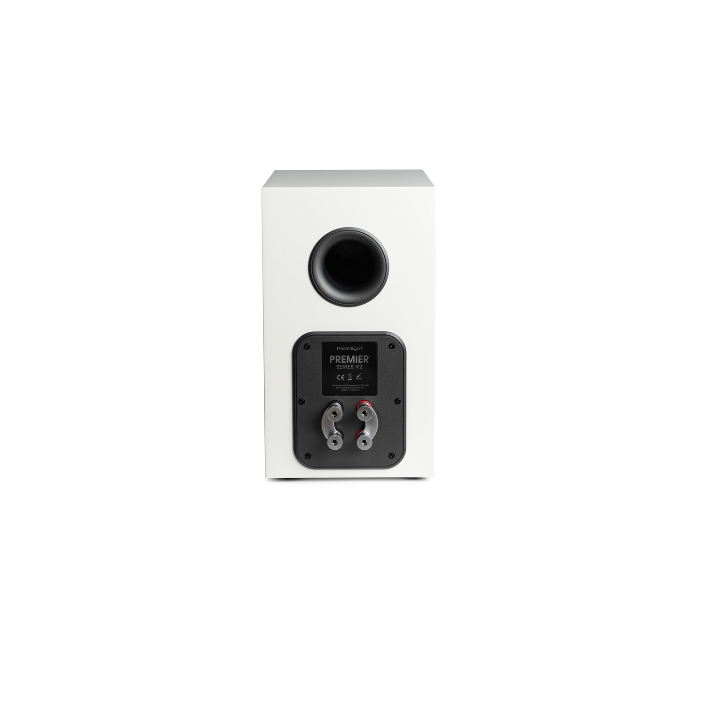 Premier 120B v2 Bookshelf Speaker - Satin White