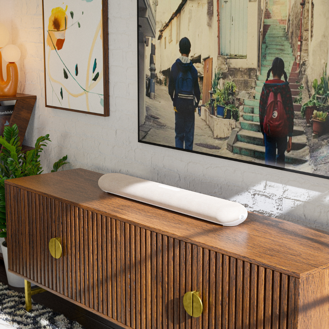 PULSE CINEMA MINI Multi-Room Streaming Soundbar - Tan