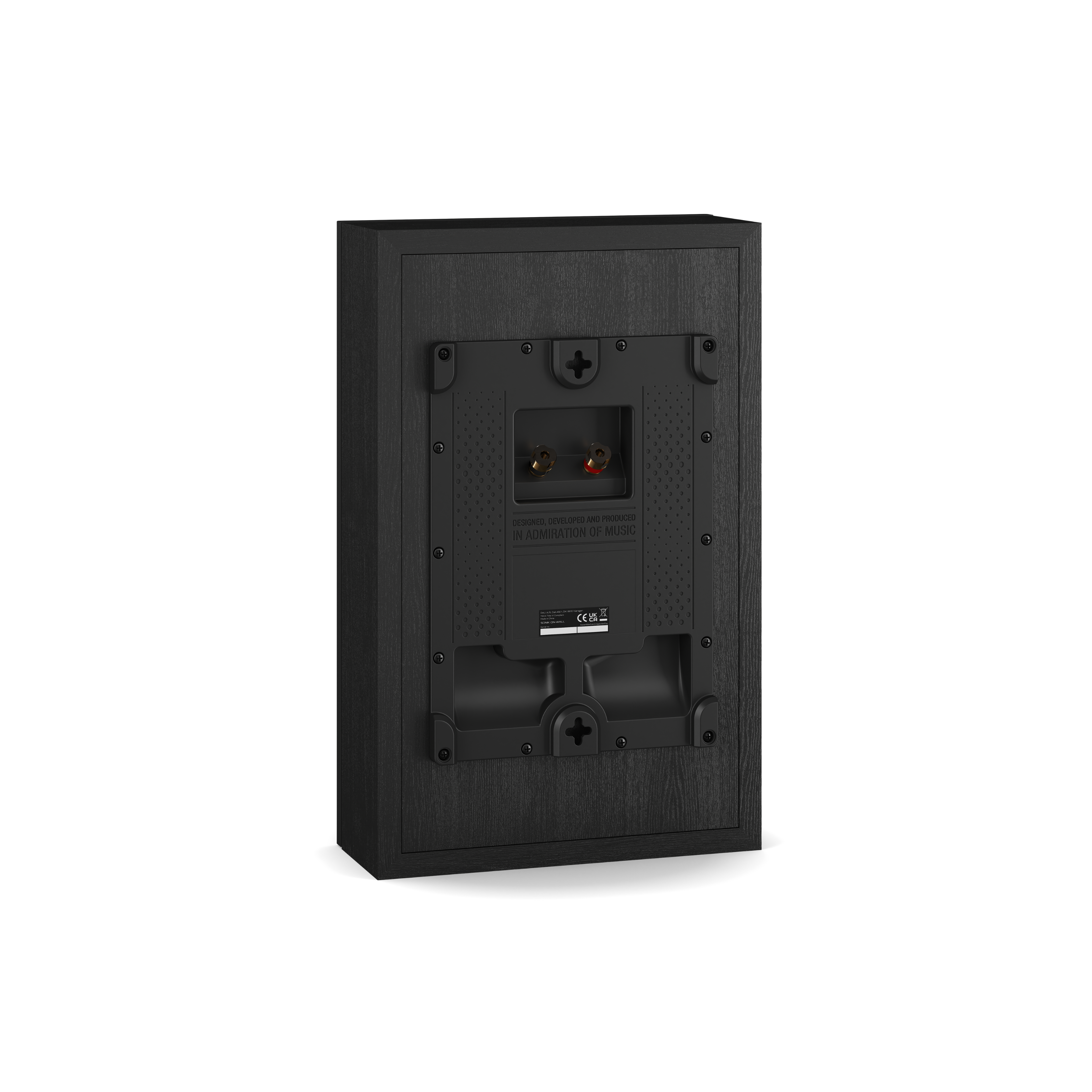 Sonik On-Wall Speaker Pair - Black Ash