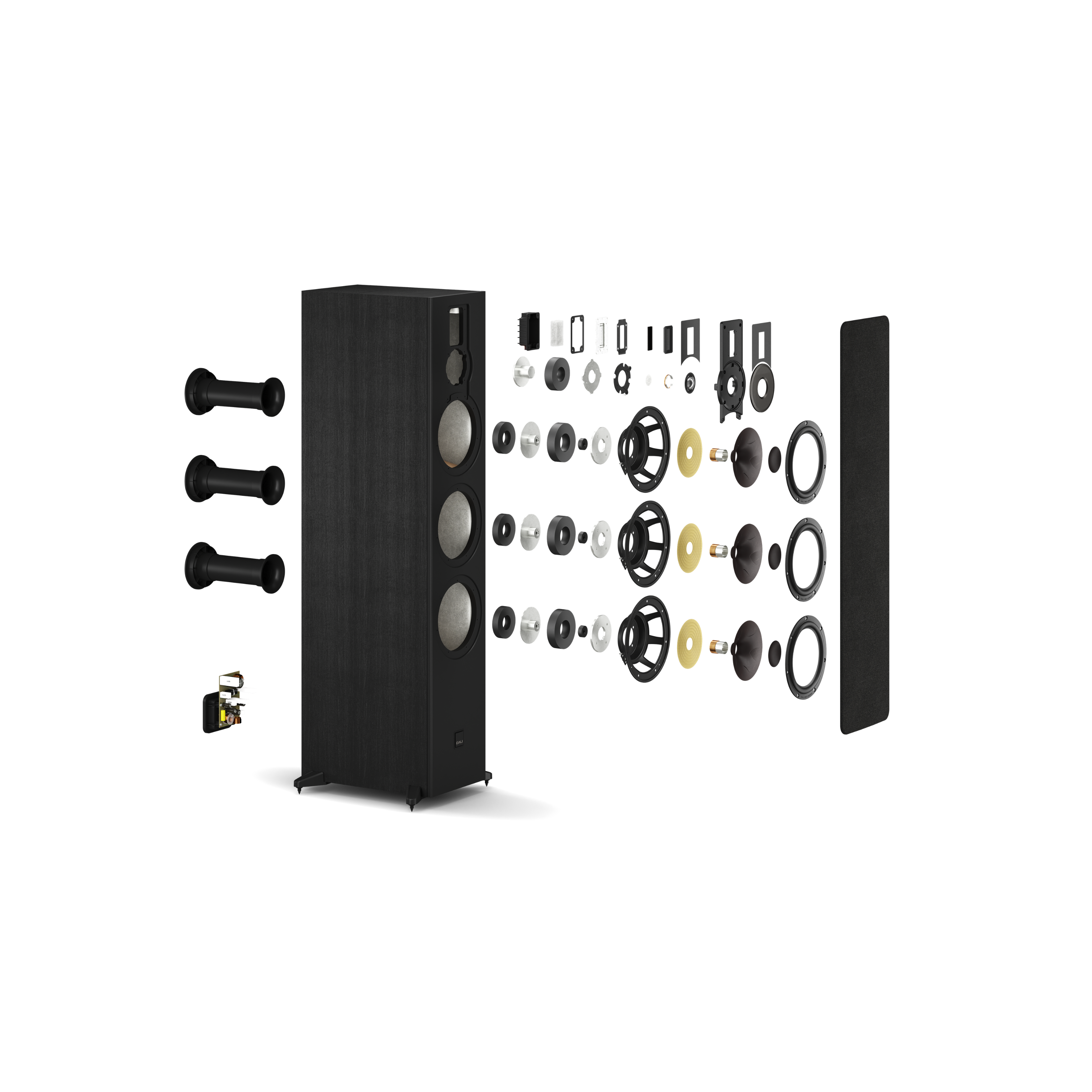 Sonik 9 Floorstanding Speaker Pair - Natural Oak