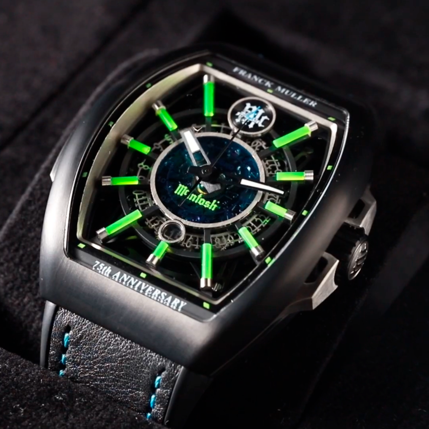 McIntosh Vanguard Skeleton 75th Anniversary Watch by Franck Muller