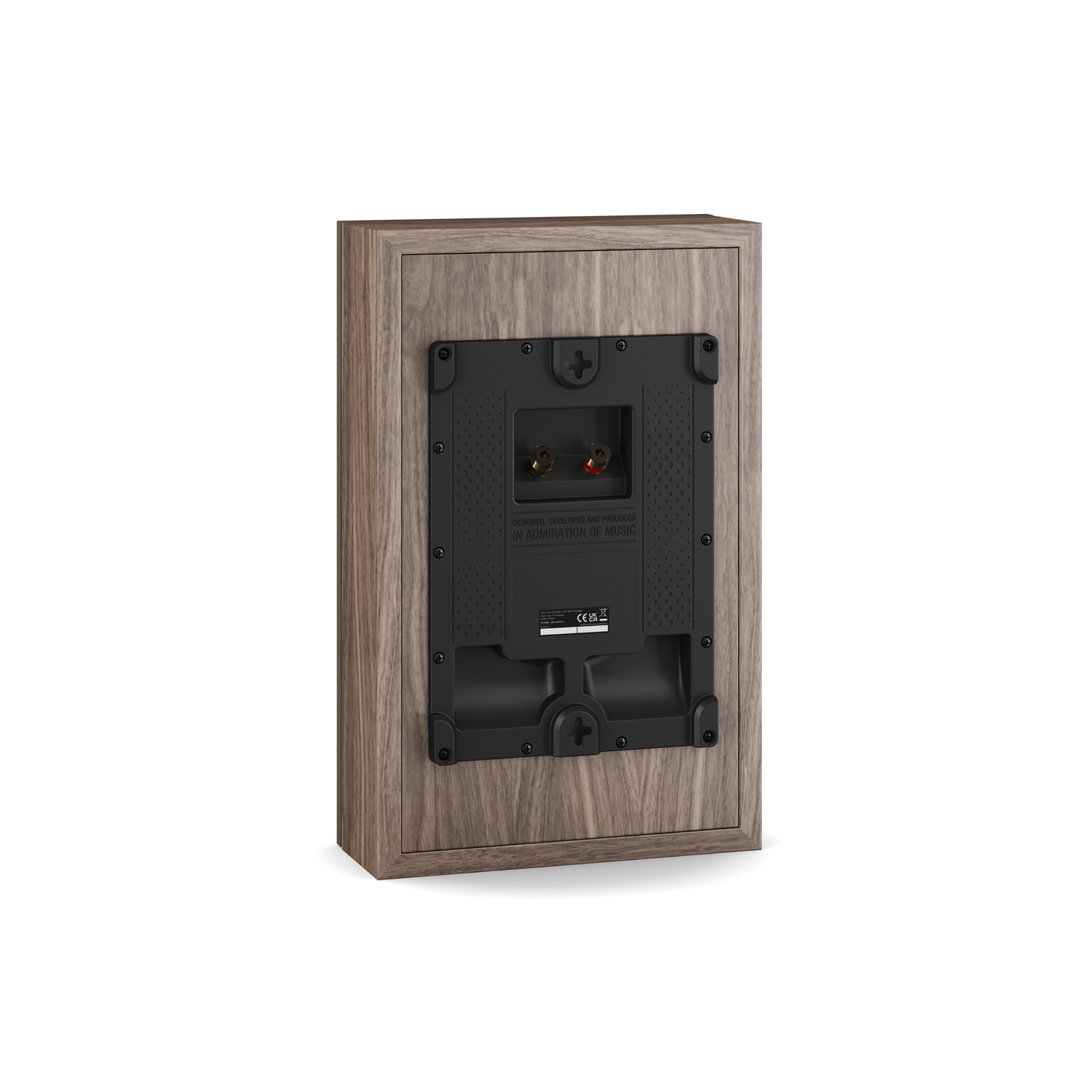 Sonik On-Wall Speaker Pair - Walnut