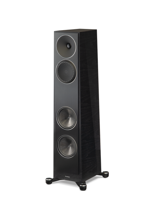 FOUNDER 80F Floorstanding Speaker Pair - Piano Black