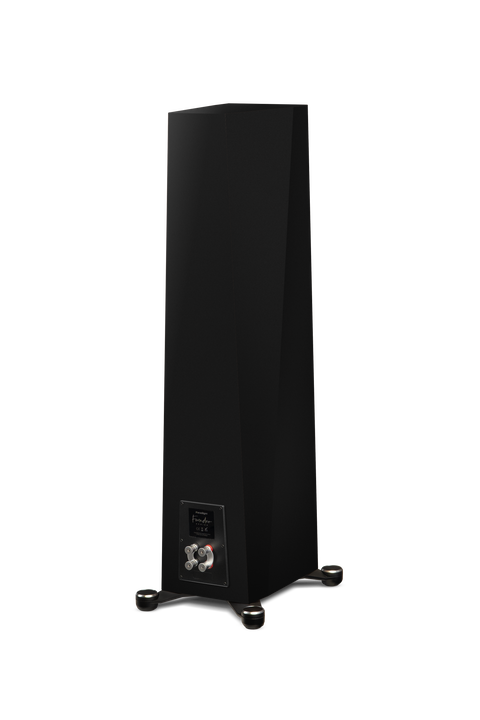 FOUNDER 80F Floorstanding Speaker Pair - Piano Black