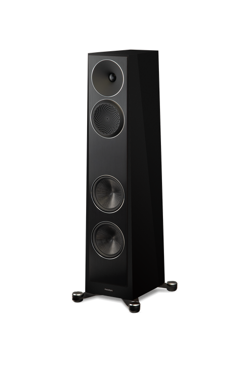 FOUNDER 80F Floorstanding Speaker Pair - Piano Black