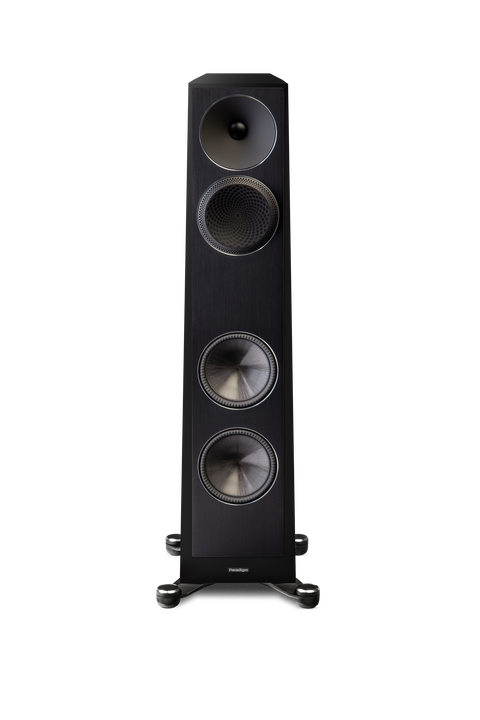 FOUNDER 80F Floorstanding Speaker Pair - Black Walnut