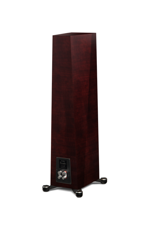 FOUNDER 80F Floorstanding Speaker Pair - Black Walnut