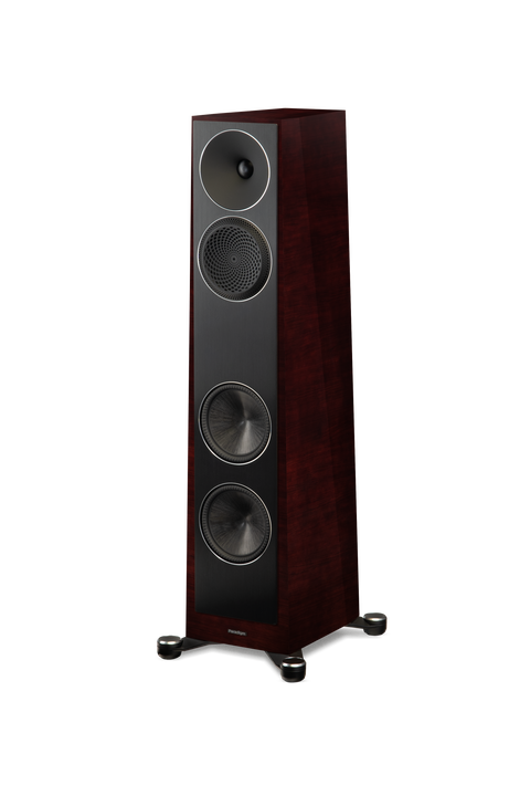 FOUNDER 80F Floorstanding Speaker Pair - Black Walnut