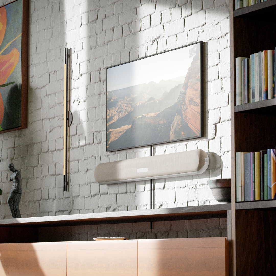 PULSE CINEMA MINI Multi-Room Streaming Soundbar - Tan