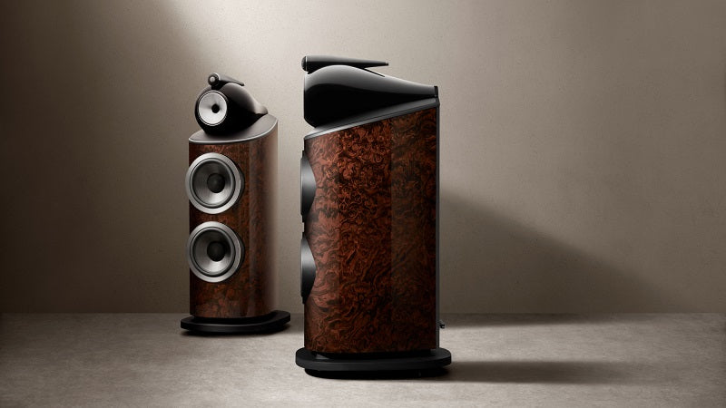 801 D4 Signature Floorstanding Speaker - California Burl Gloss