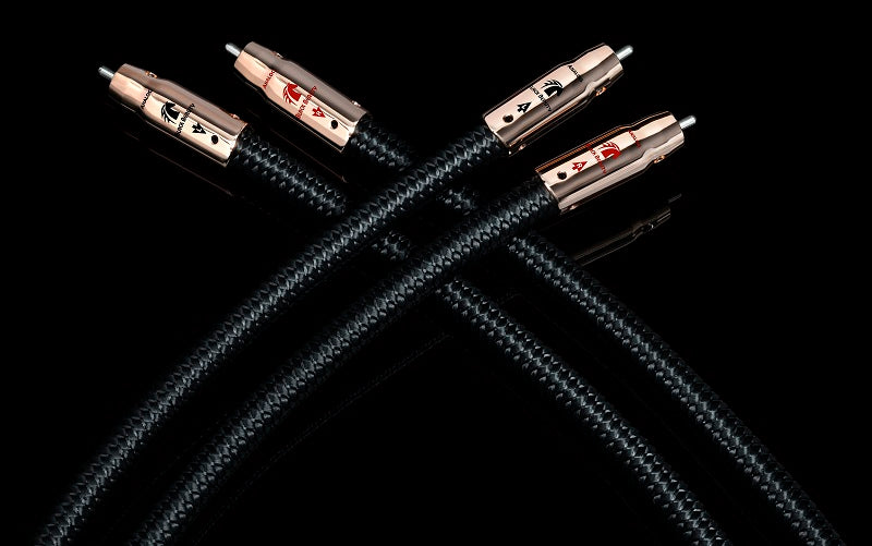 Black Beauty RCA Interconnect Cable Pair (1M)