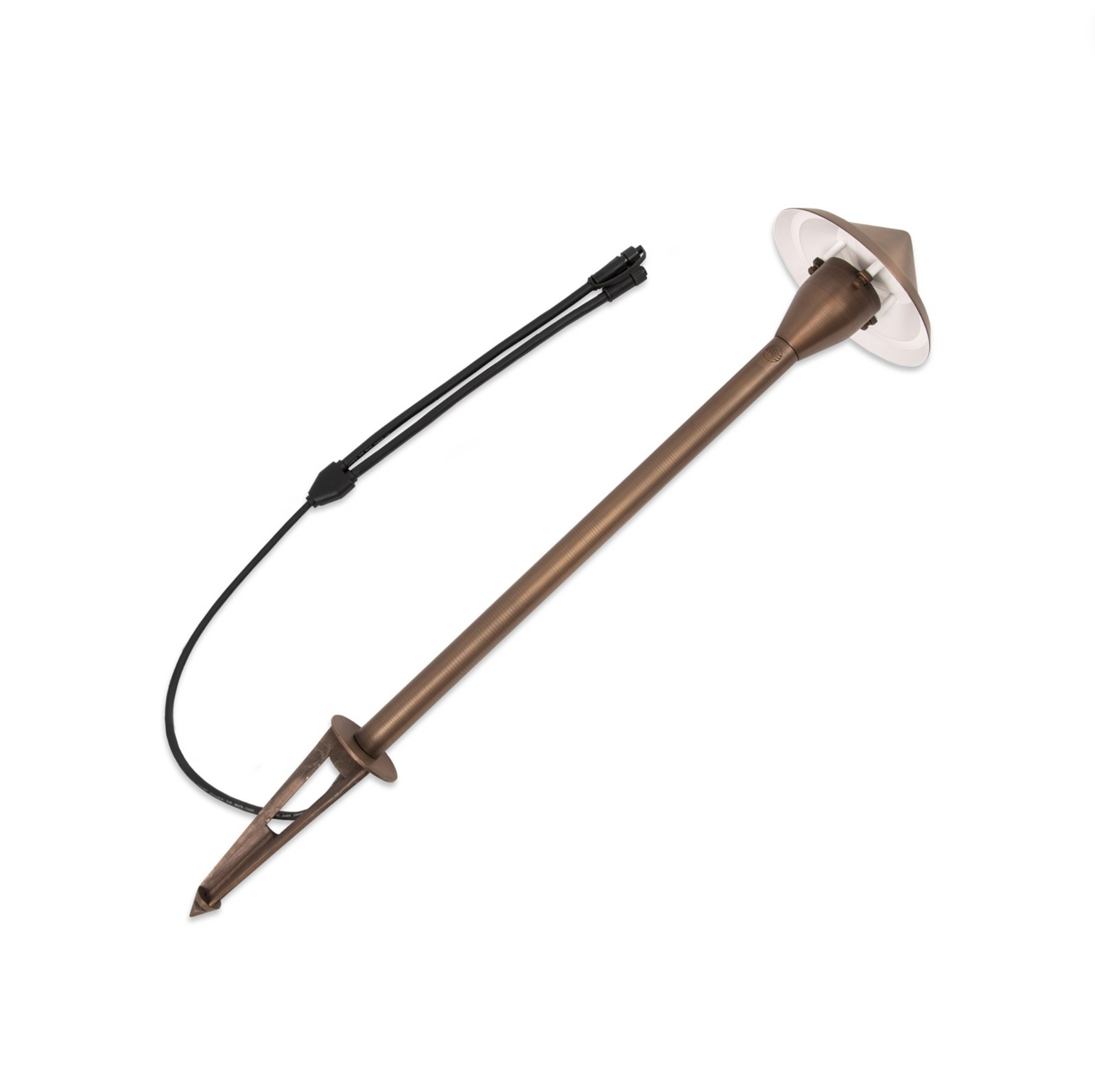 FLEX Small Classic (China) Hat Path Light - Vintage Brass