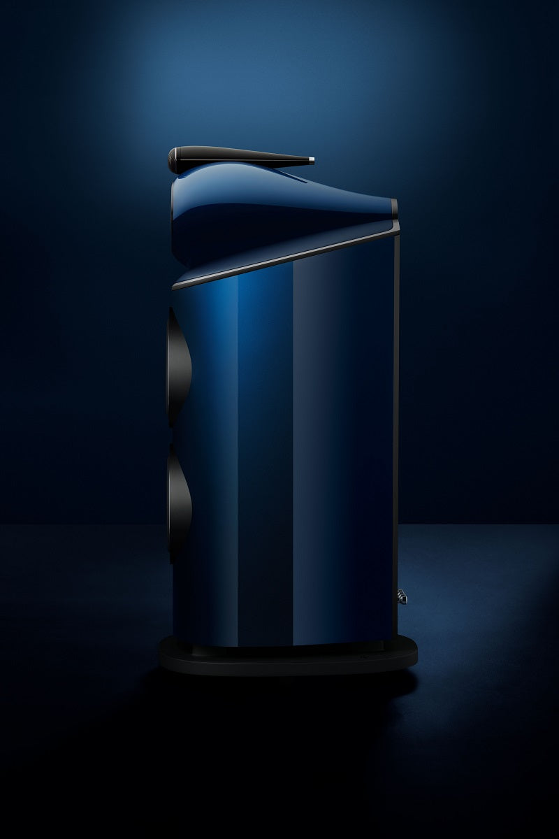 801 D4 Signature Floorstanding Speaker - Midnight Blue Metallic