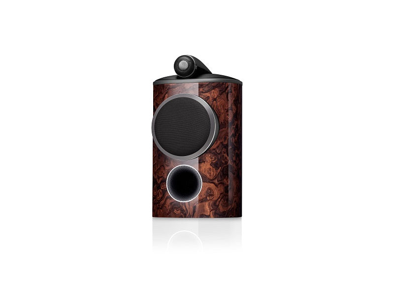 805 D4 Signature Stand Mount Speaker Pair - California Burl Gloss