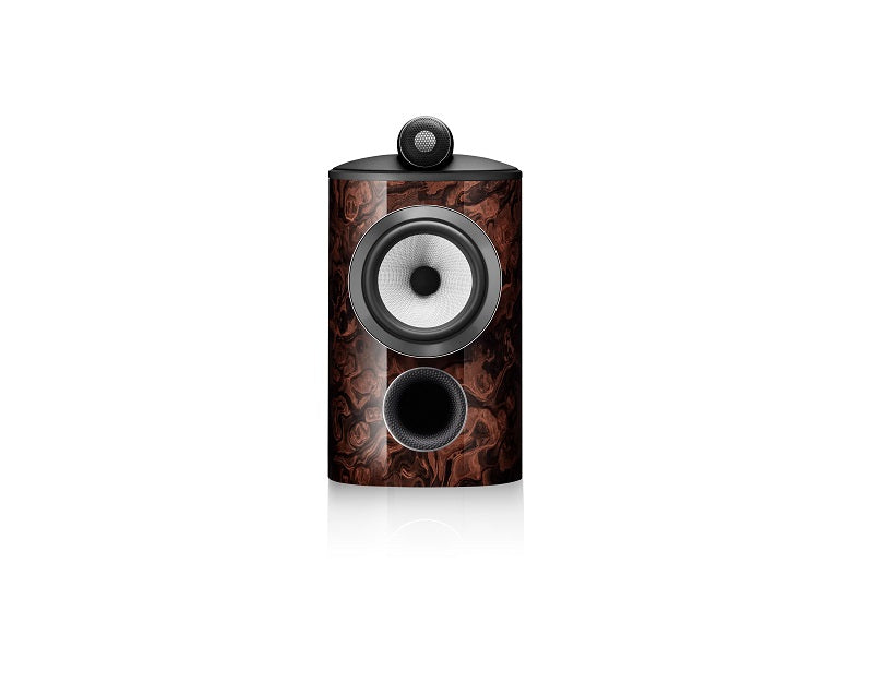805 D4 Signature Stand Mount Speaker Pair - California Burl Gloss