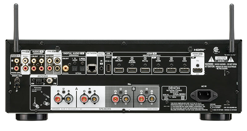 DRA900H 2.2 Ch. 100W 8K AV Receiver with HEOS® Built-in