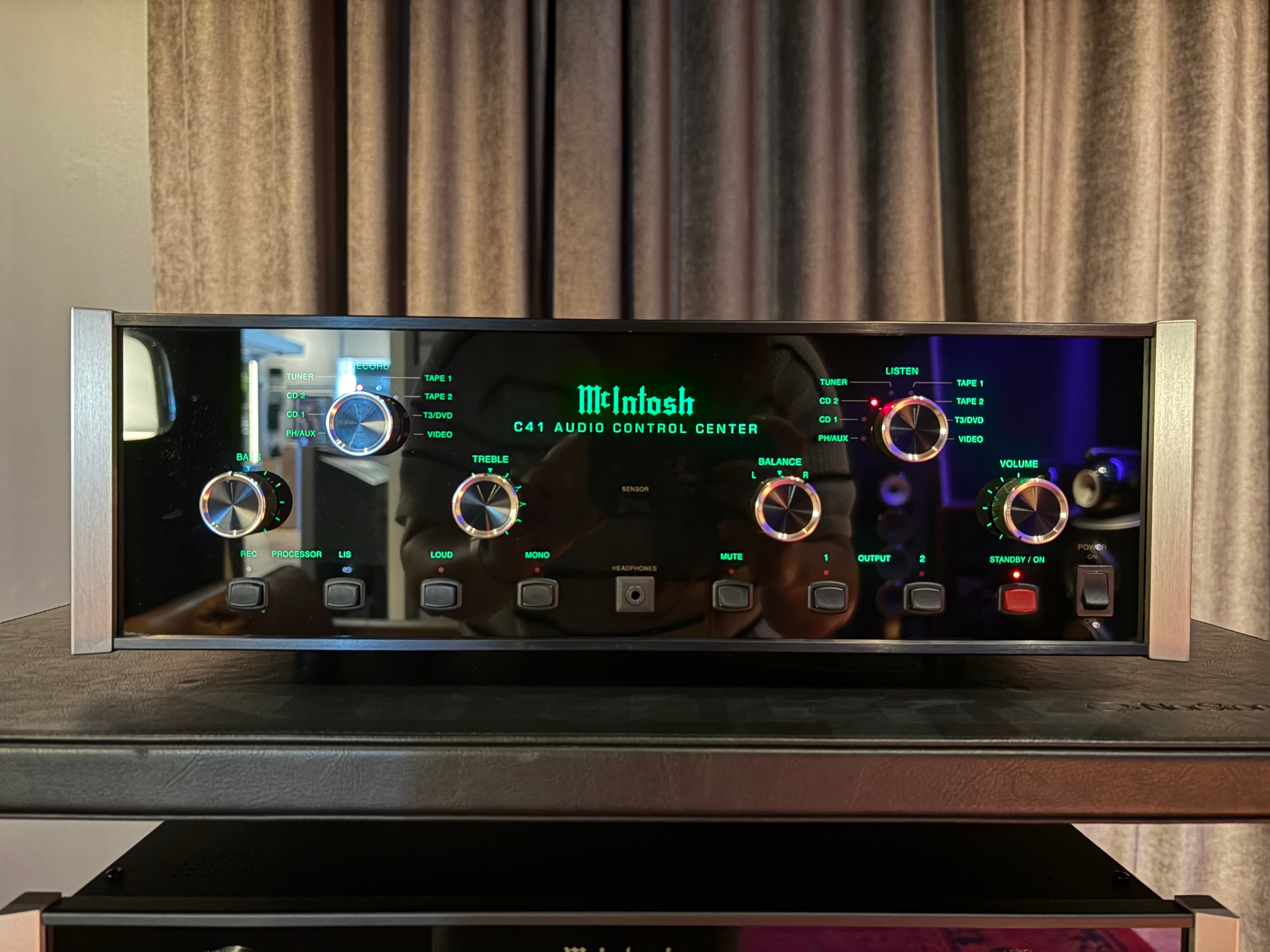 C41 2-Channel Solid State Audio Control Center