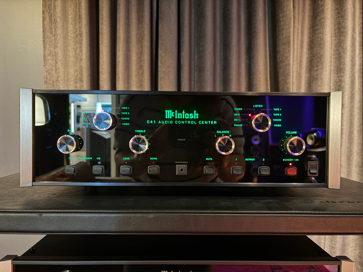 C41 2-Channel Solid State Audio Control Center