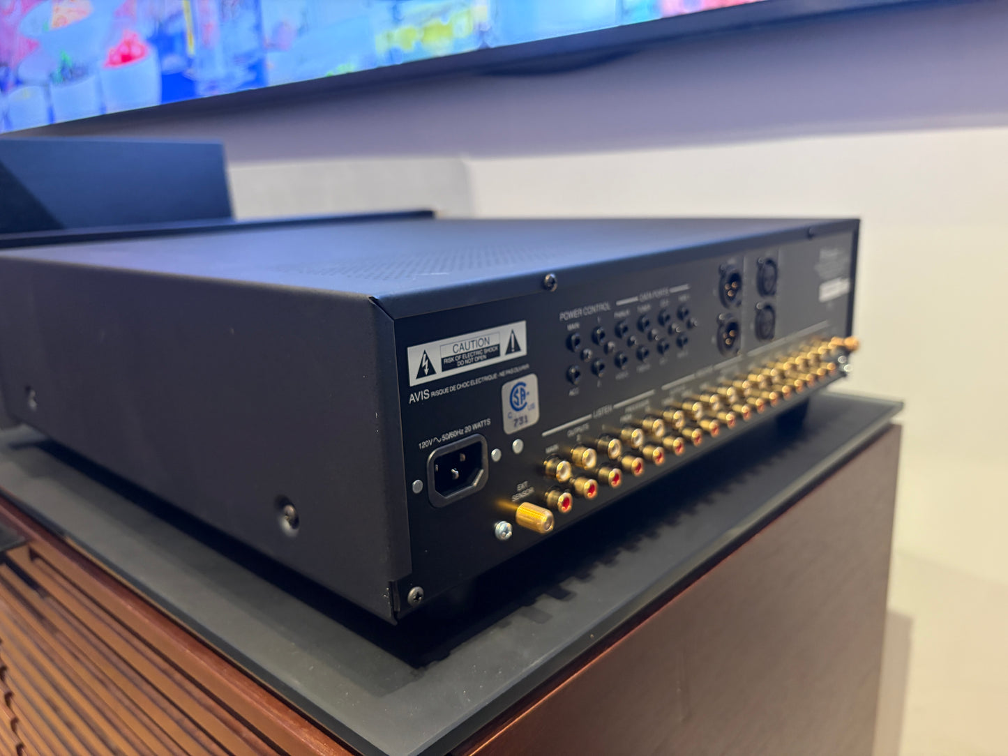 C41 2-Channel Solid State Audio Control Center
