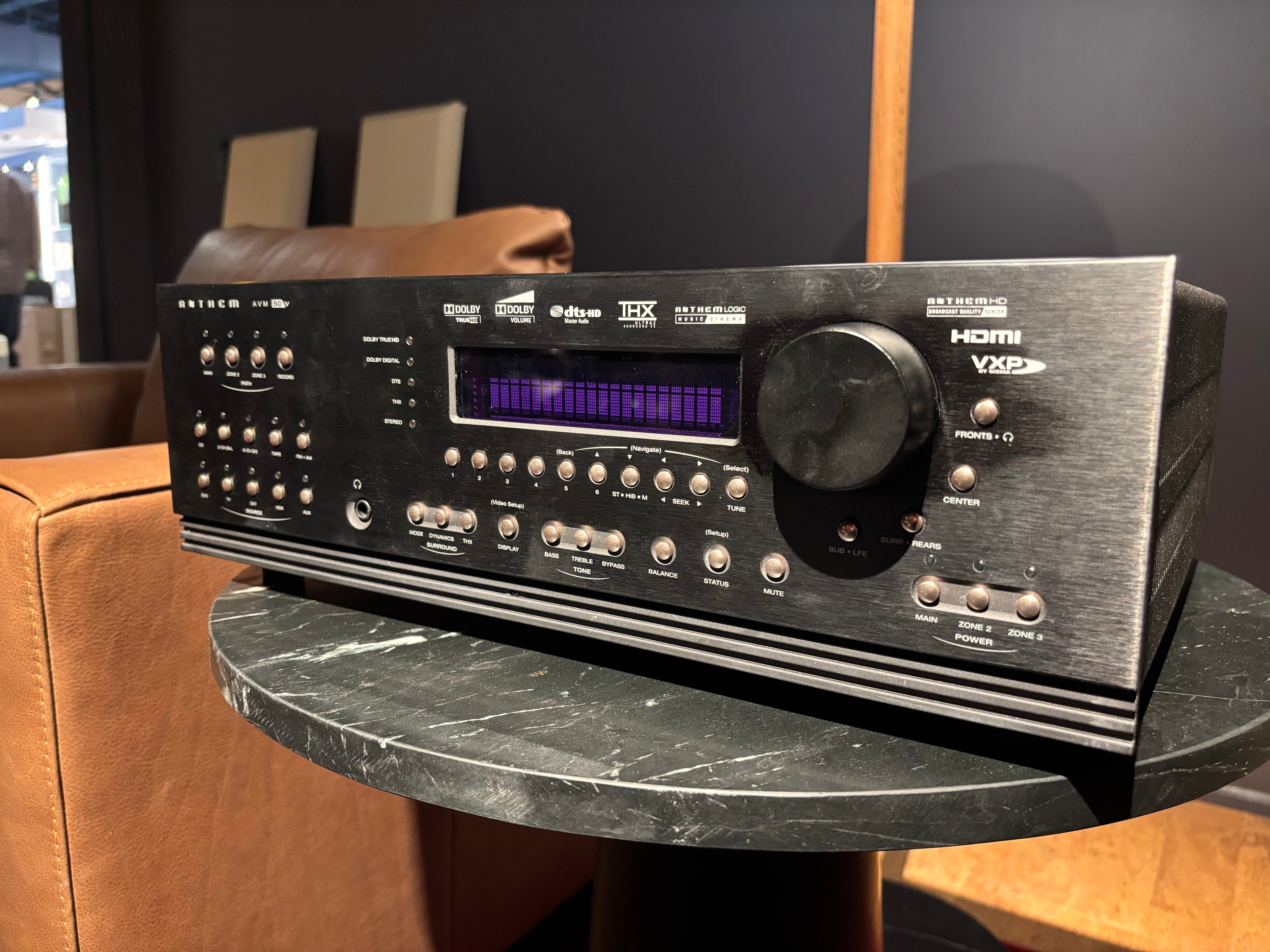 PRE-OWNED AVM 50V 7.1-channel A/V processor with Anthem Room Correction (ARC)