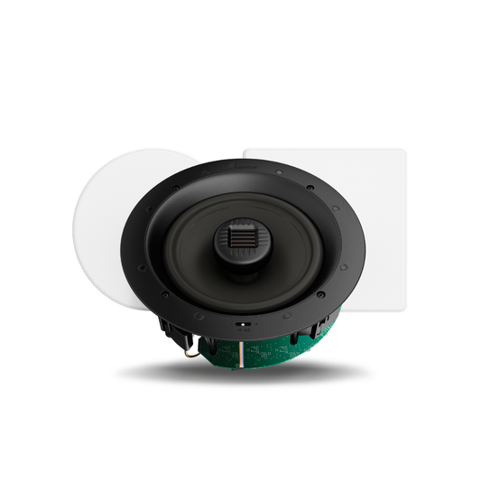 INVISA 850 2-Driver, 2-Way In-Ceiling Loudspeaker with Pivotable Tweeter