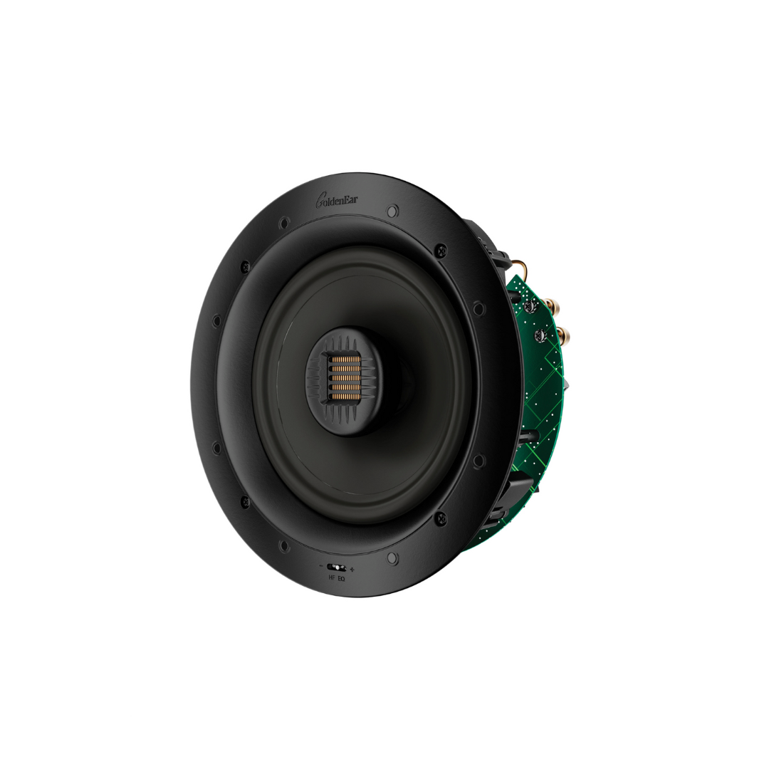 INVISA 850 2-Driver, 2-Way In-Ceiling Loudspeaker with Pivotable Tweeter