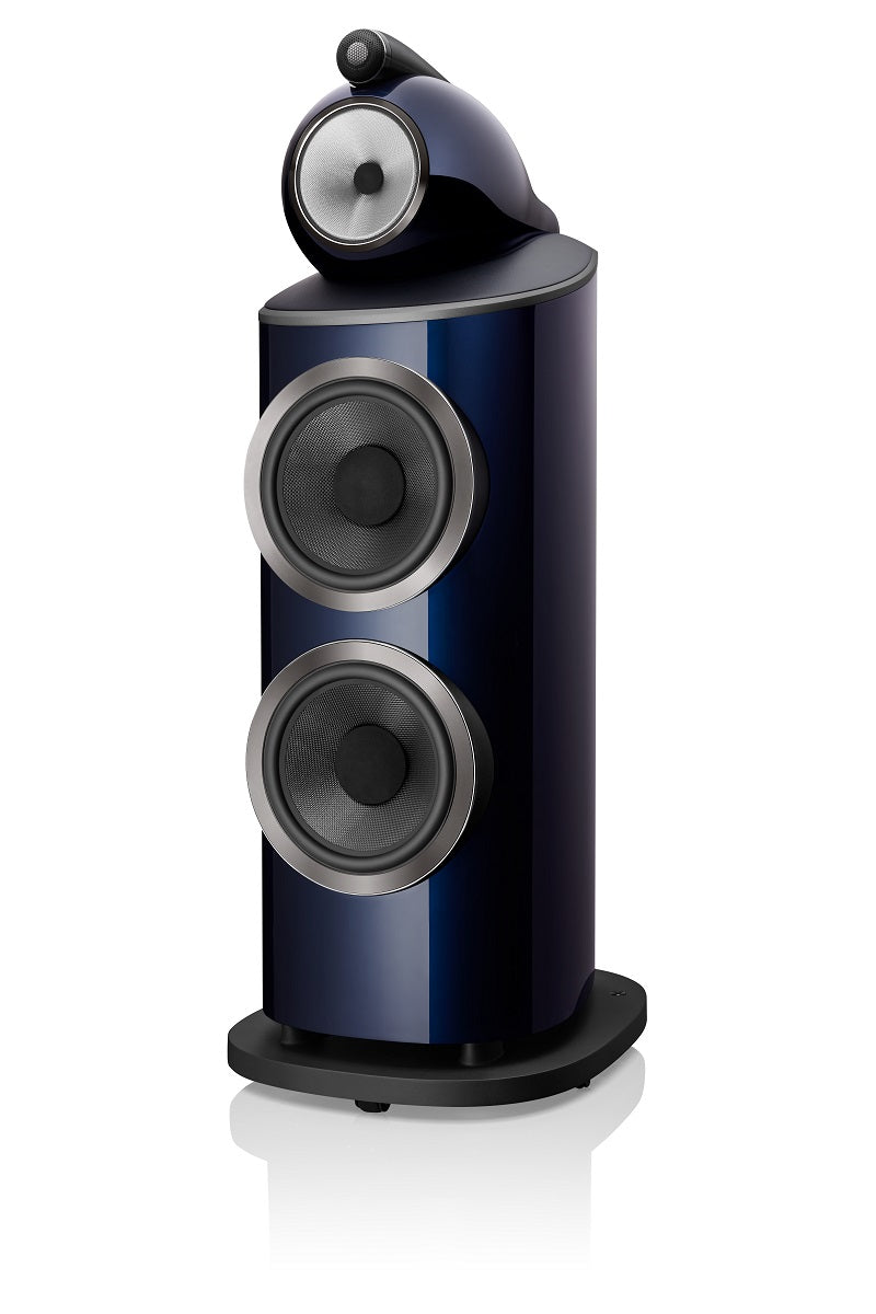 801 D4 Signature Floorstanding Speaker - Midnight Blue Metallic