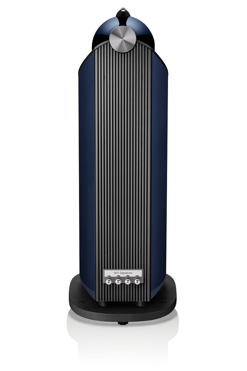 801 D4 Signature Floorstanding Speaker - Midnight Blue Metallic